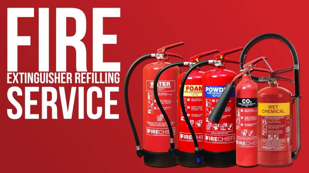 Fire extinguisher refilling on sale near me