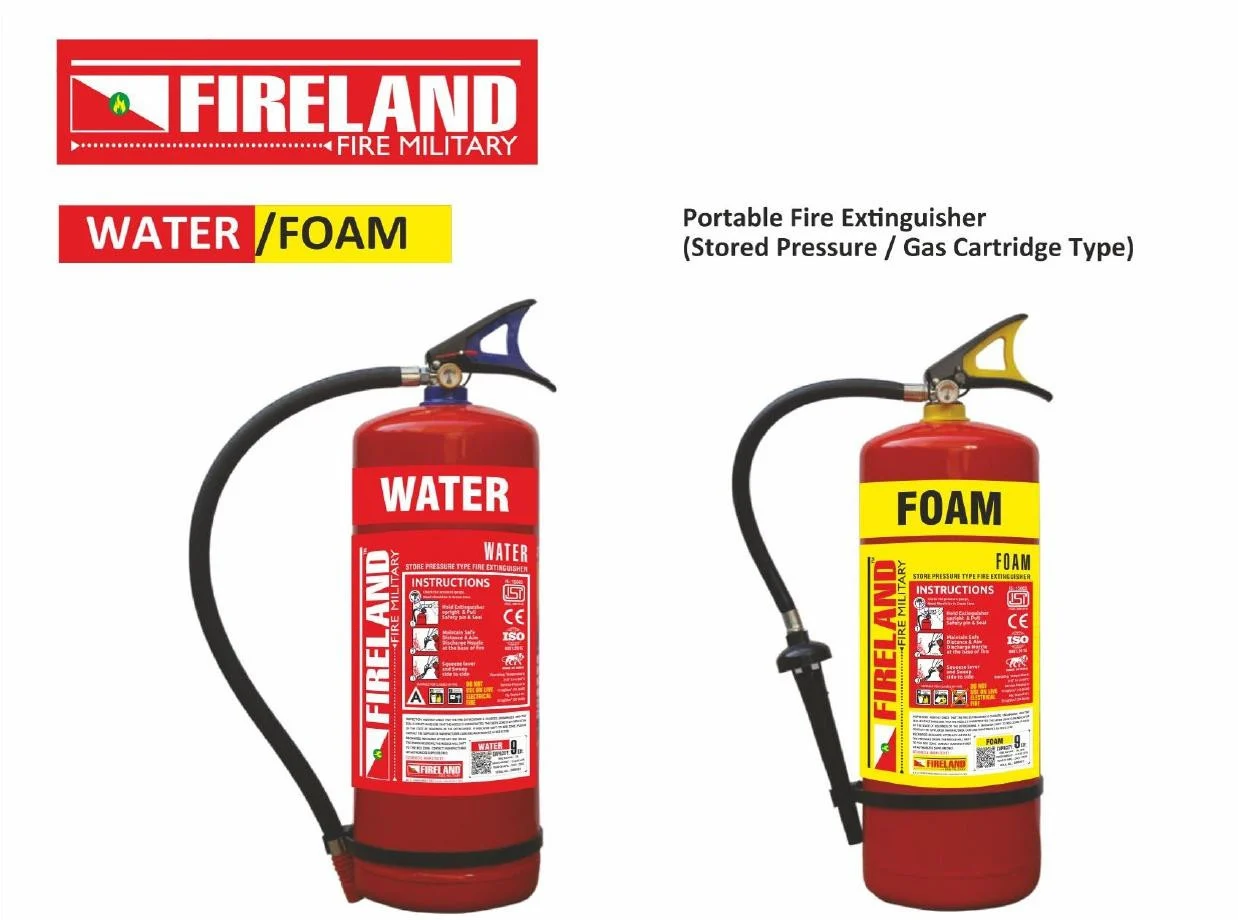 Water Types Fire Extinguisher
